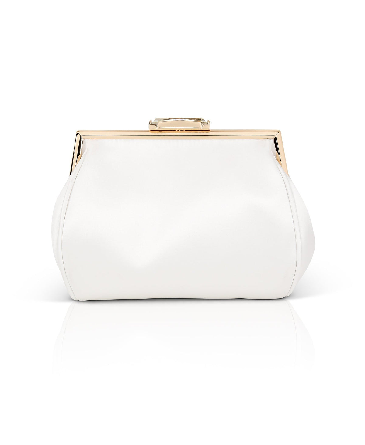 Skye Framed Clutch with Crystal Clasp