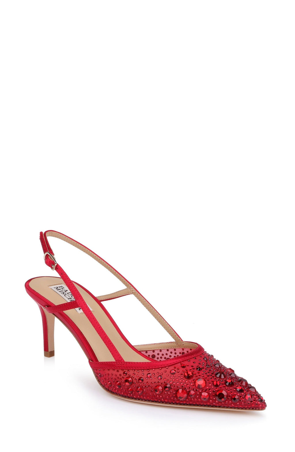 Reem Pointed Toe Slingback Pumps