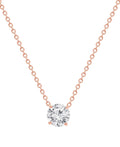 Diamond Pendant Solitaire Plus Necklace