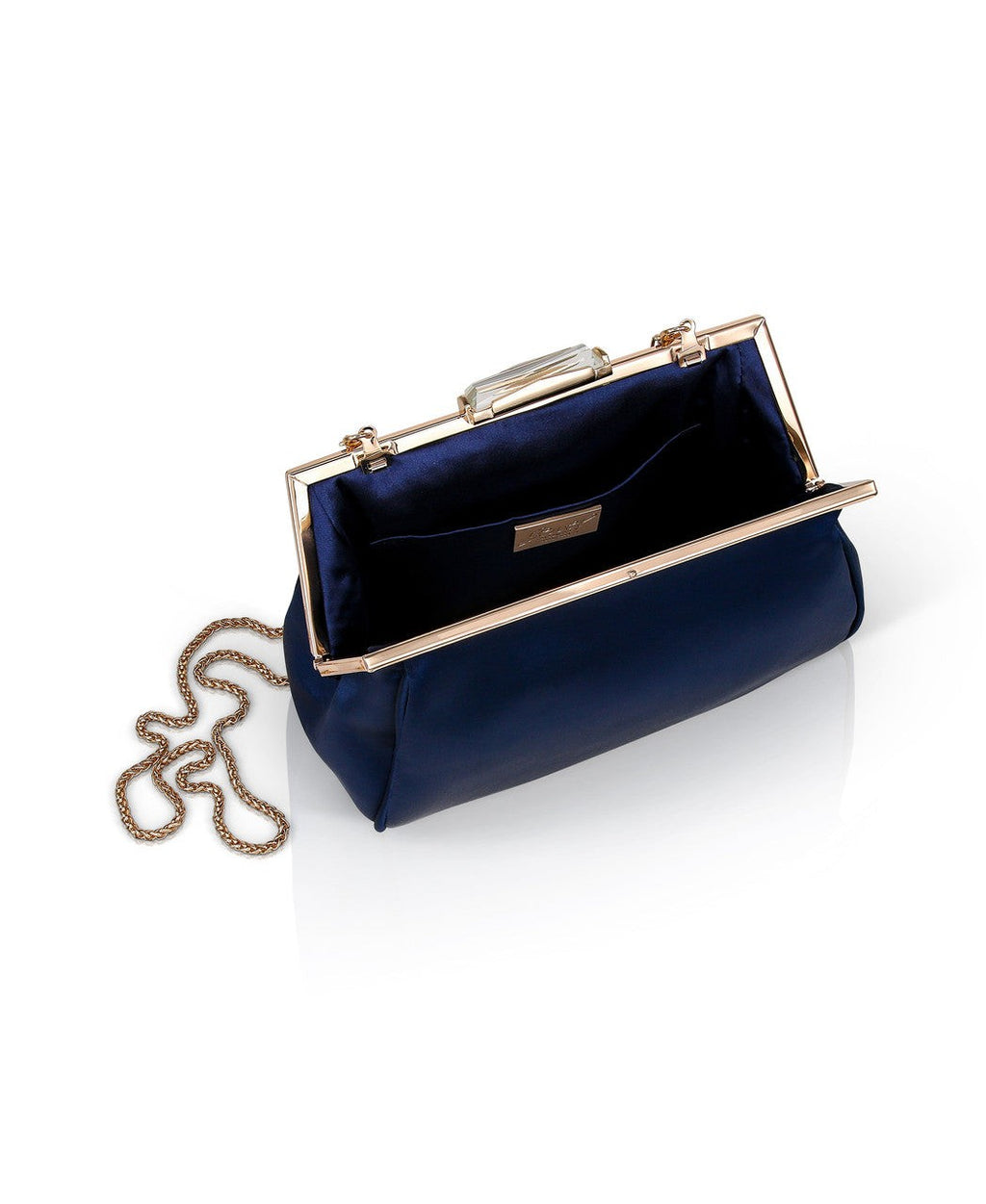 Skye Framed Clutch with Crystal Clasp