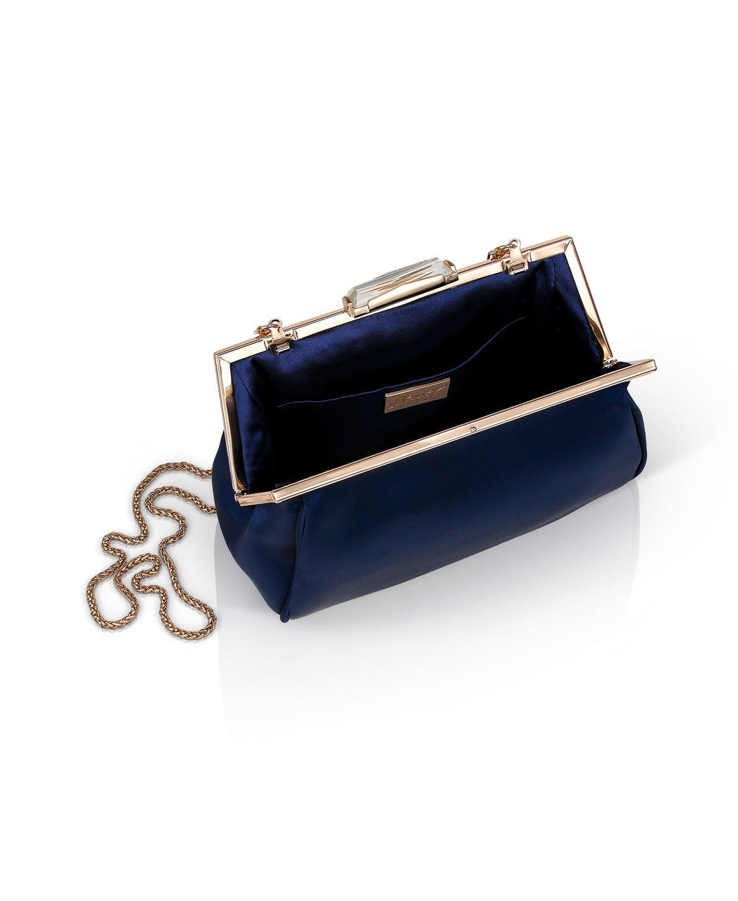 Skye Framed Clutch with Crystal Clasp