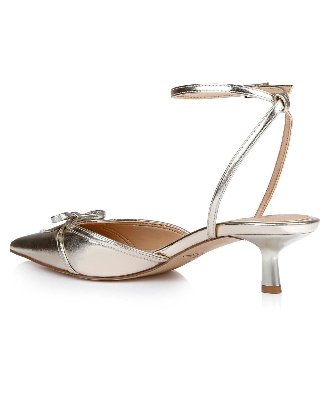 Talasia Pointed Toe Kitten Heels