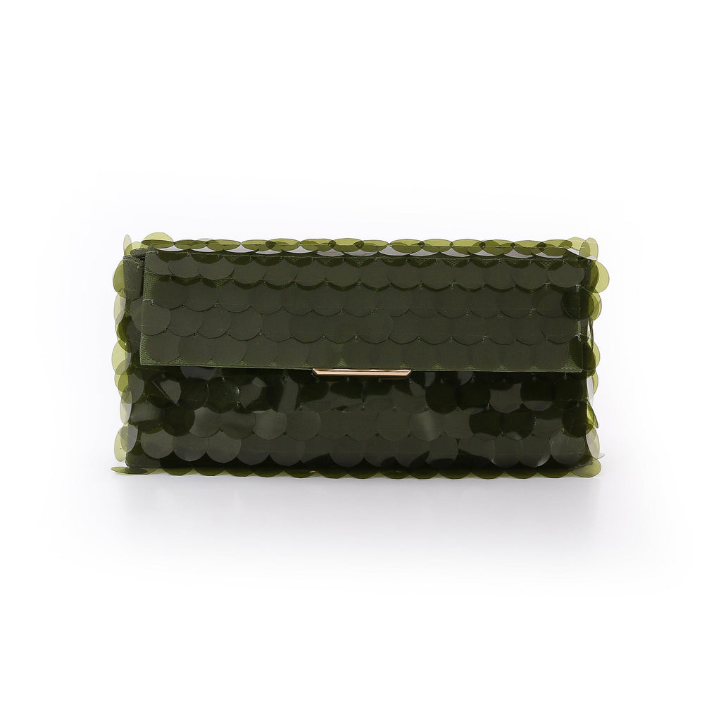 Kit Payette Sequin Envelope Clutch