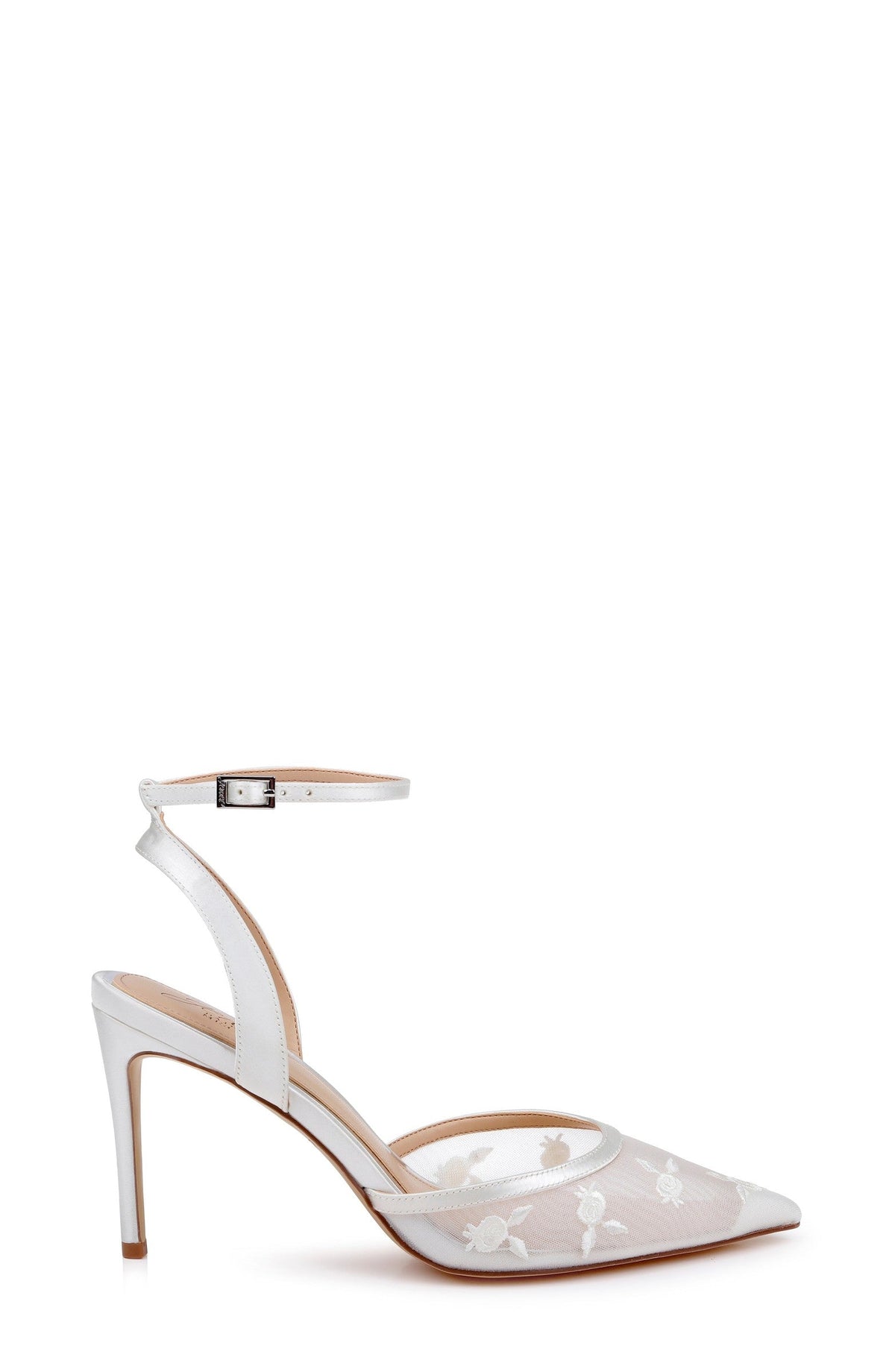 Zaida Pointed Toe Ankle Strap Pump