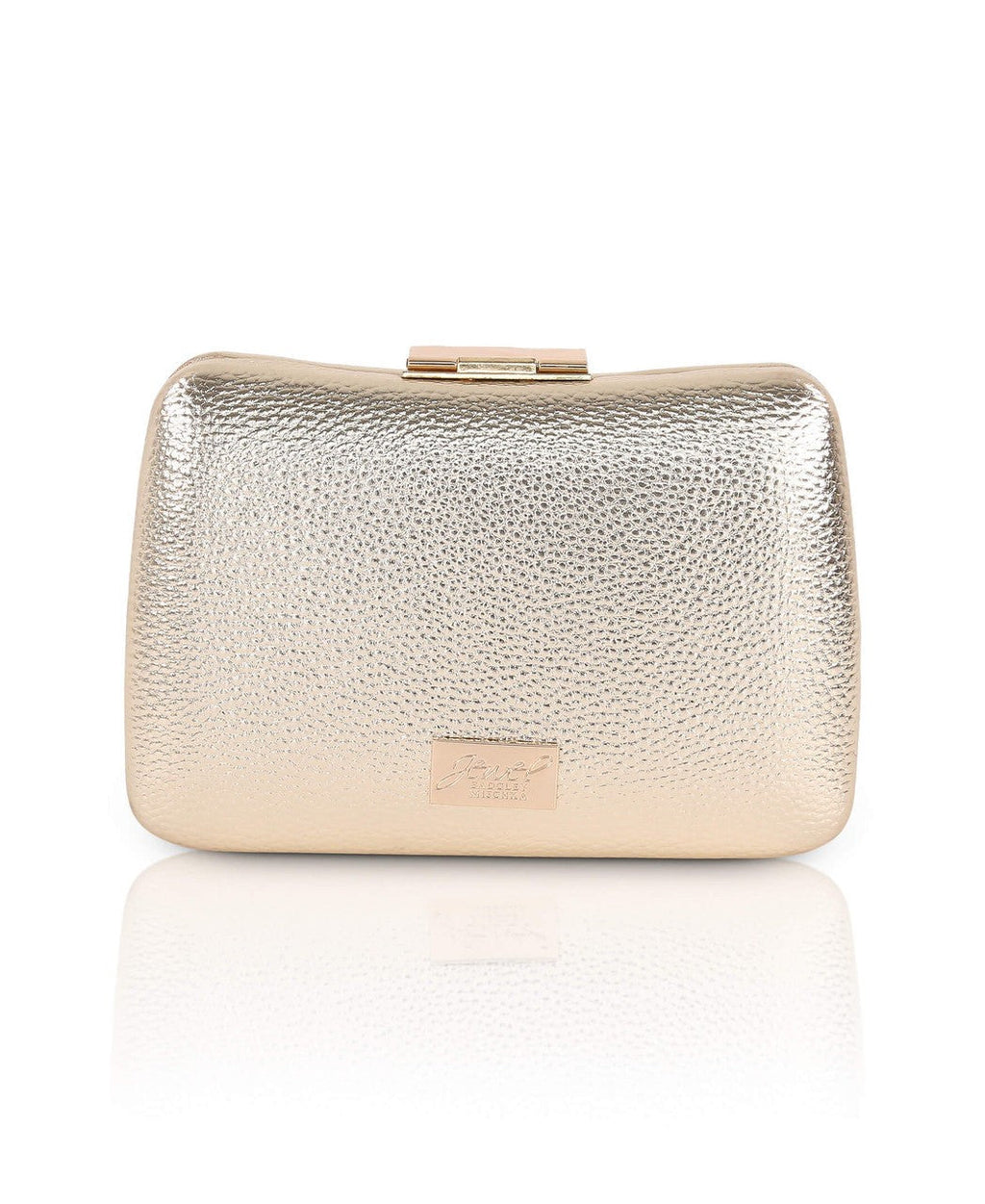 Tatum Faux Leather Clutch