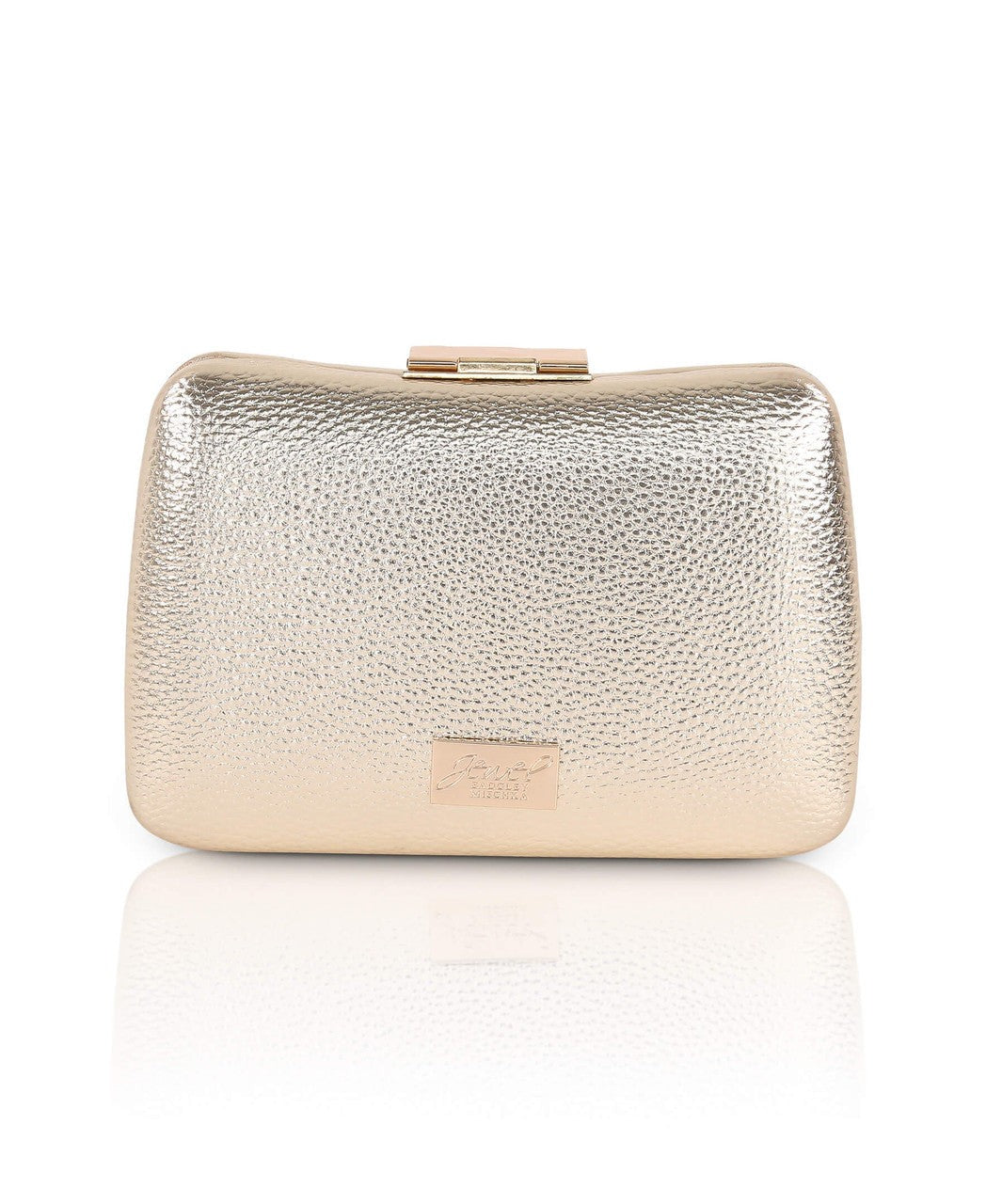 Tatum Faux Leather Clutch