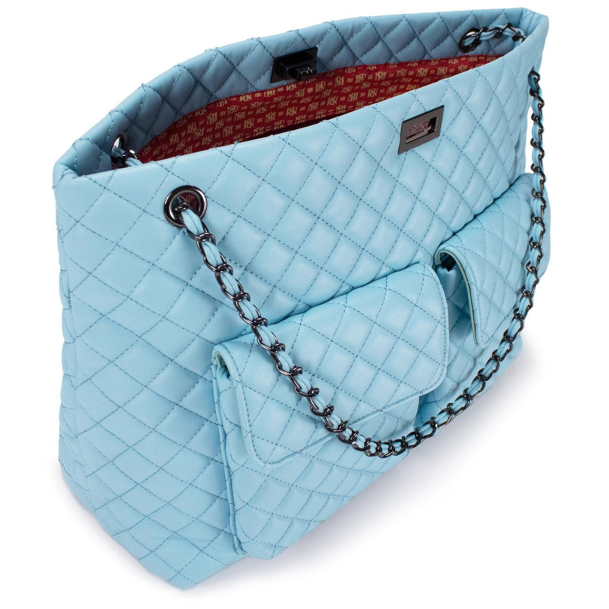 Diana Vegan Leather Tote Weekender Travel Bag