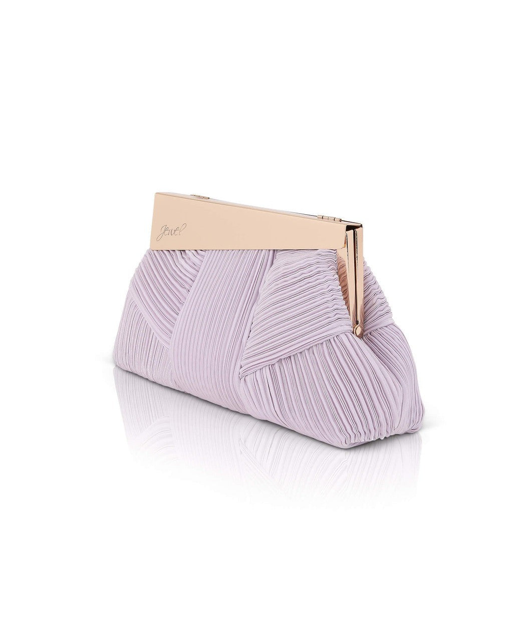 Millie Mini Pleated Satin Pouch