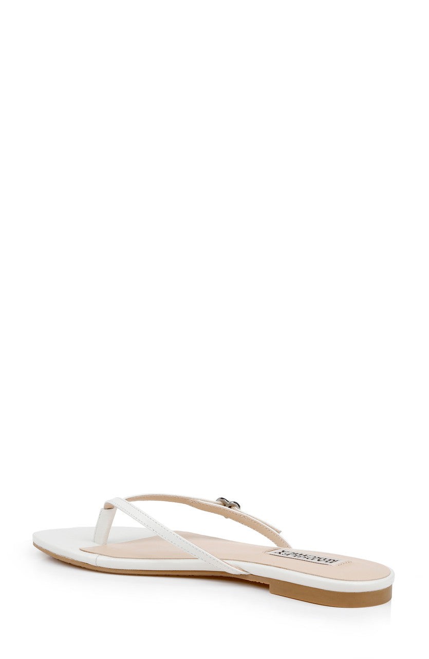 Dynah Leather Thong Sandals