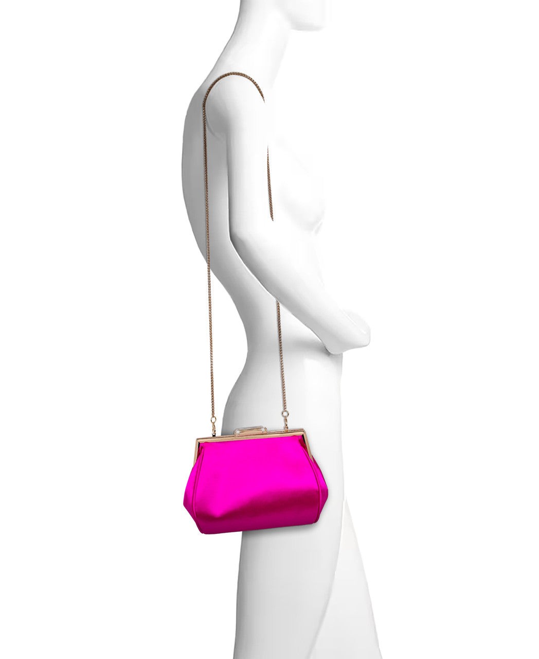 Skye Framed Clutch with Crystal Clasp