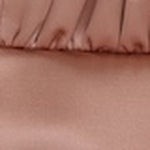 Olivia Satin Ruffle Top Pouch Clutch