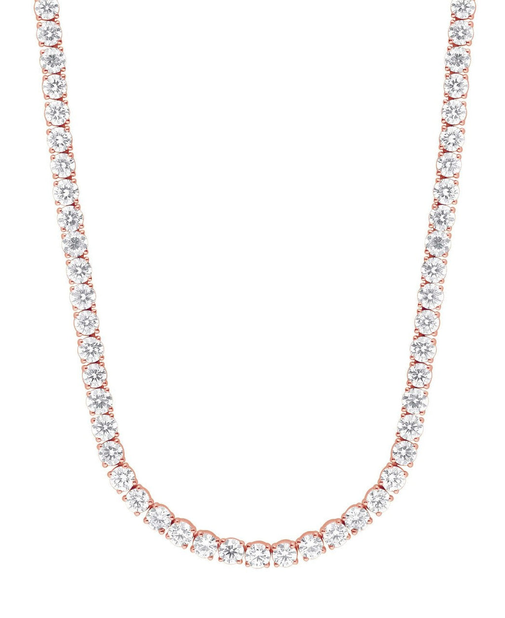 28 1/2CTTW Diamond Tennis Necklace