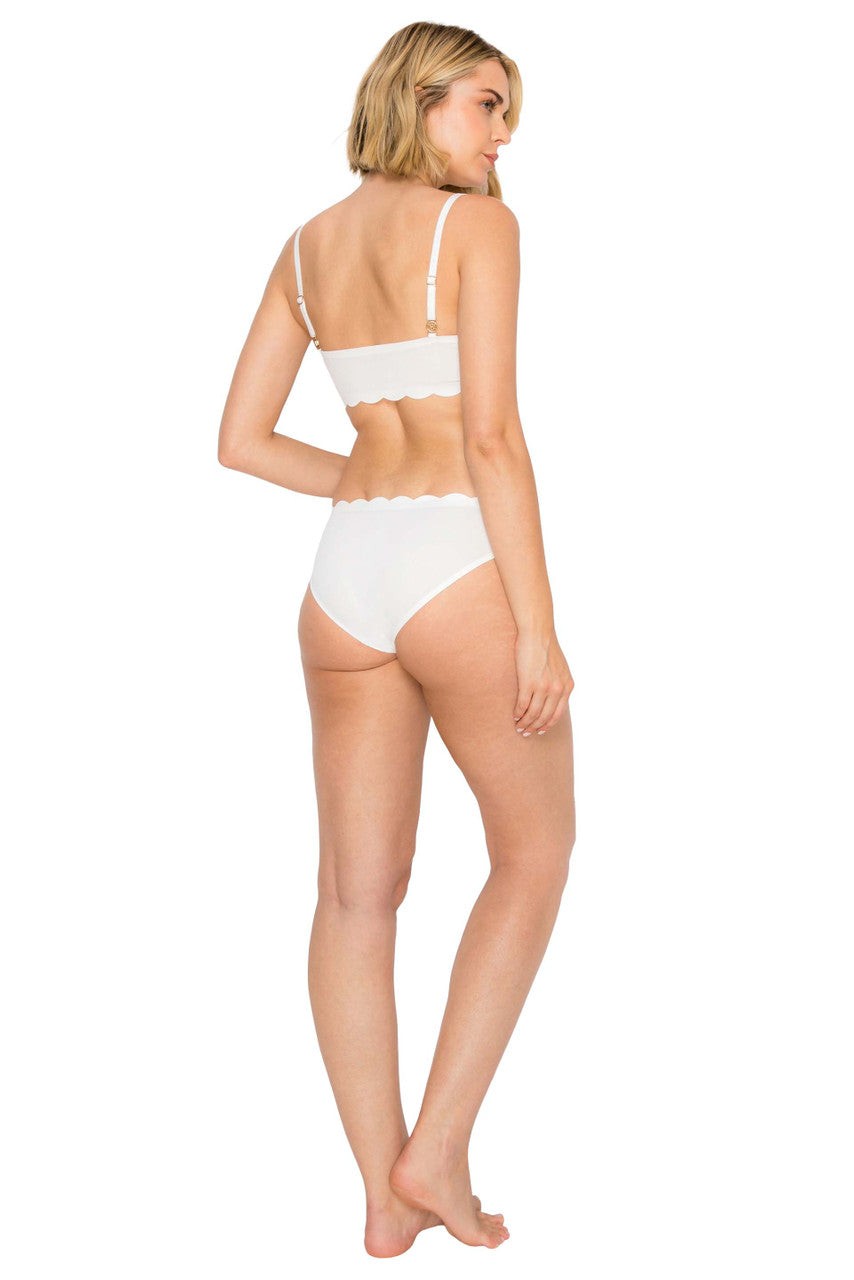 Yummy Baby Rib Scallop Bralette