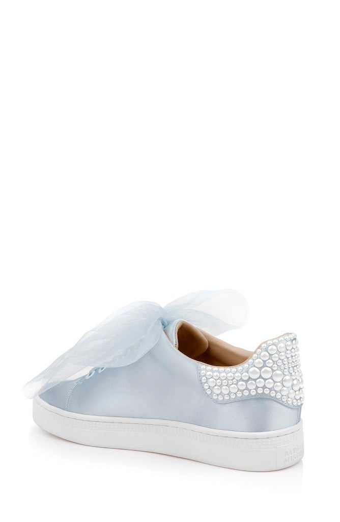 Gem Dressy Satin Sneakers