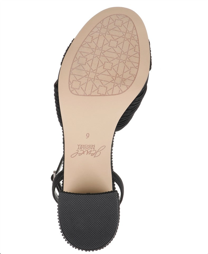 Hudson Pleated Sandal