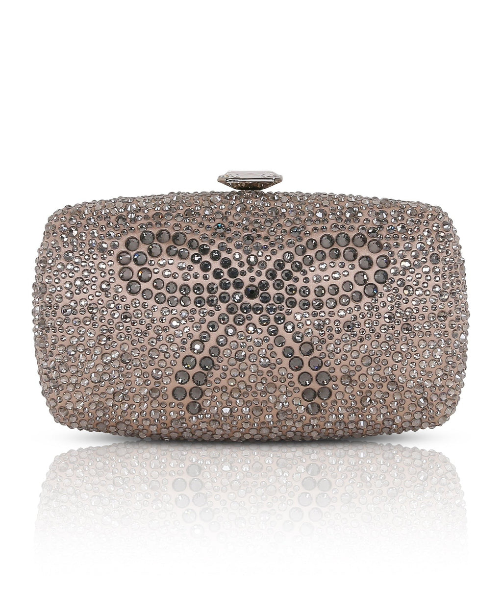 Sheena Crystal Box Clutch