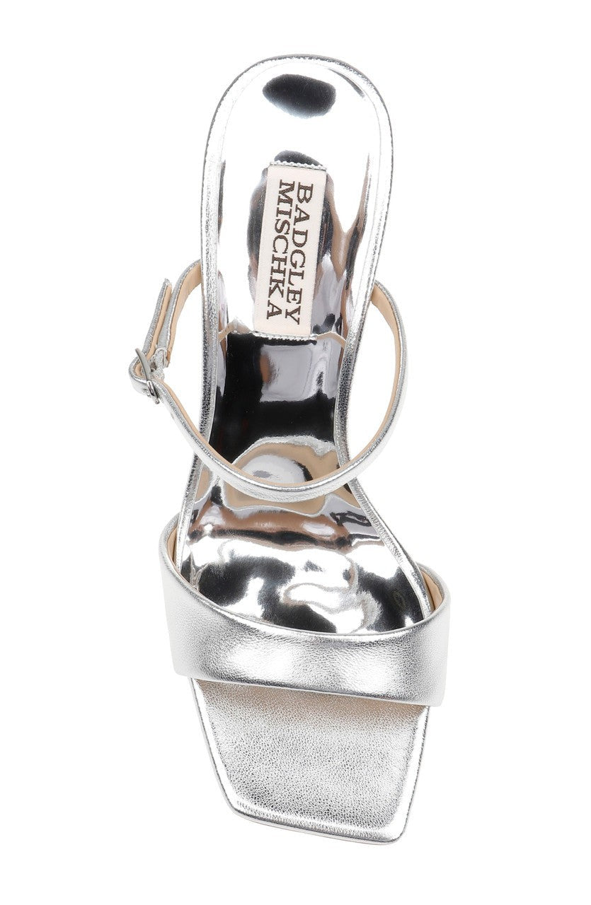 Luna Mule With Sculptural Wedge