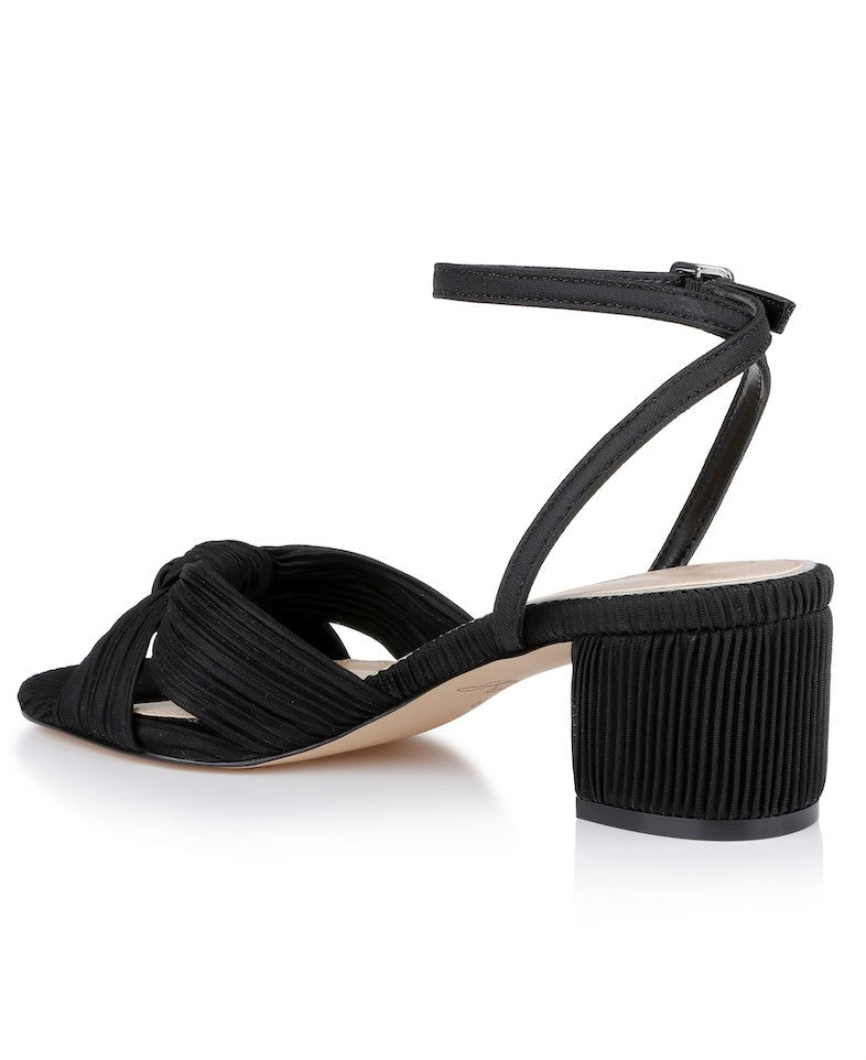 Hudson Pleated Sandal