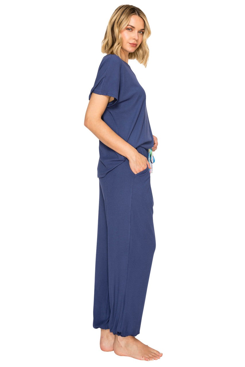 Luxe Rib Modal Blend Dolman Sleeve Jogger Set