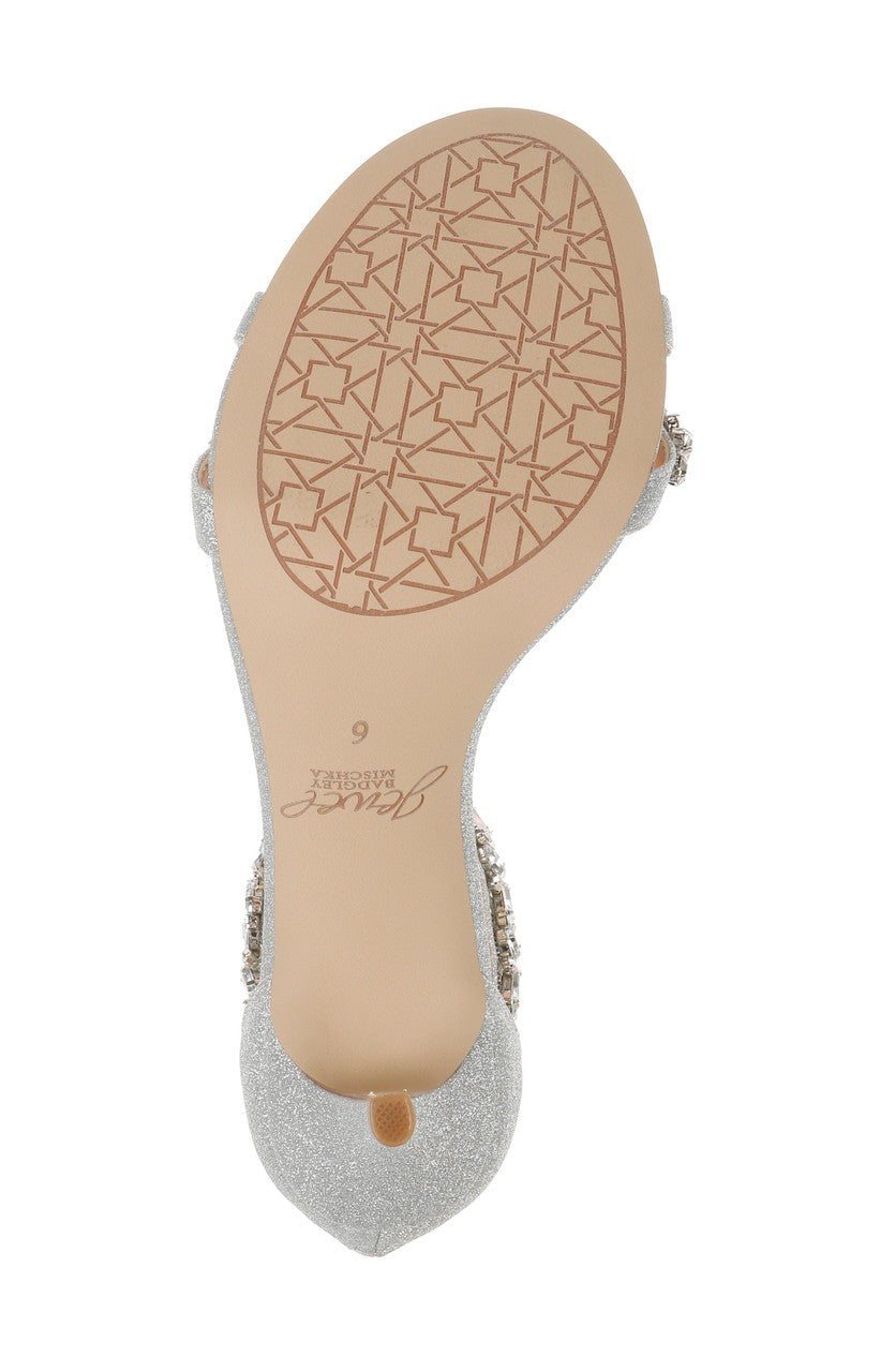 Caroline Embellished Strap Evening Shoe