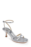 Brynna Leather Sandals with Heart Buckle