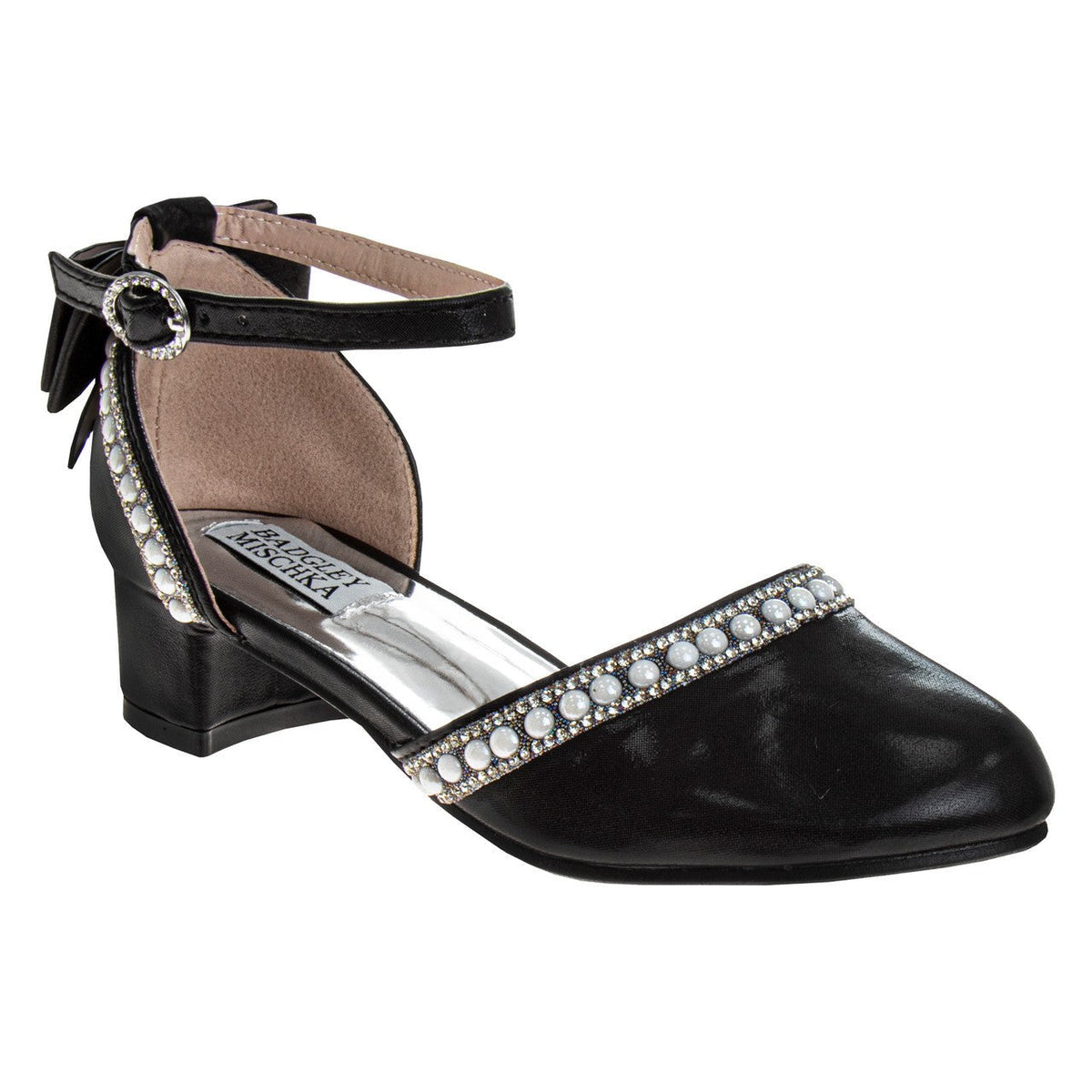 Girls' Bow d'Orsay Dress Shoes