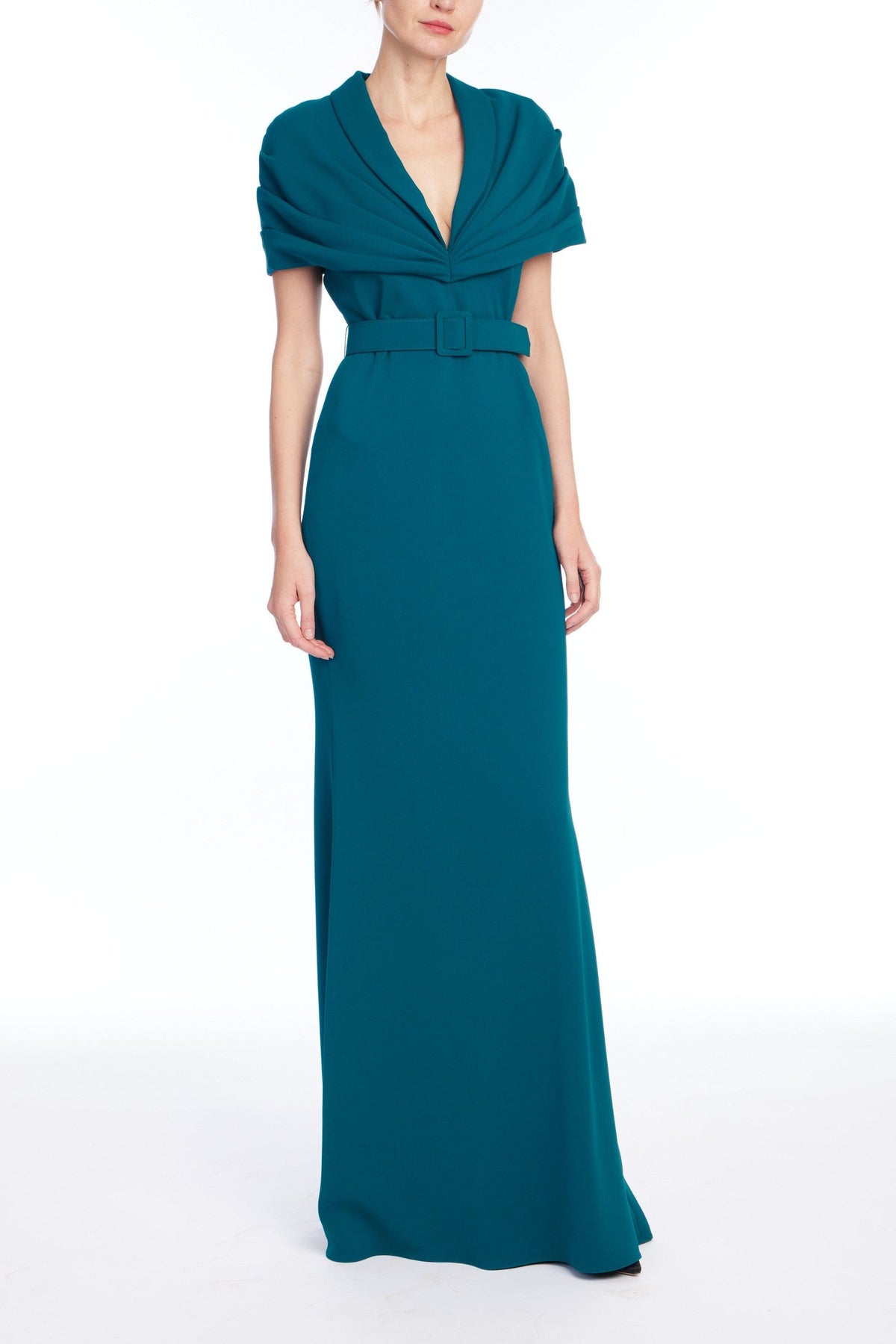 Cowl Neck Gown