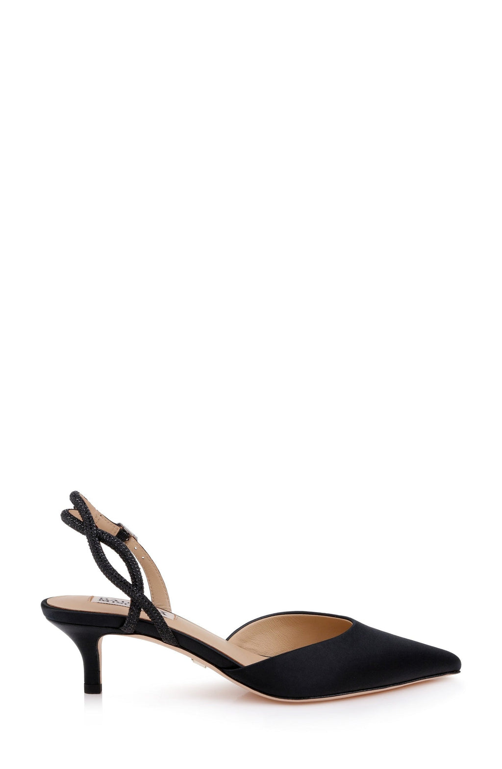 Yulianna Kitten Heel Slingback Pump