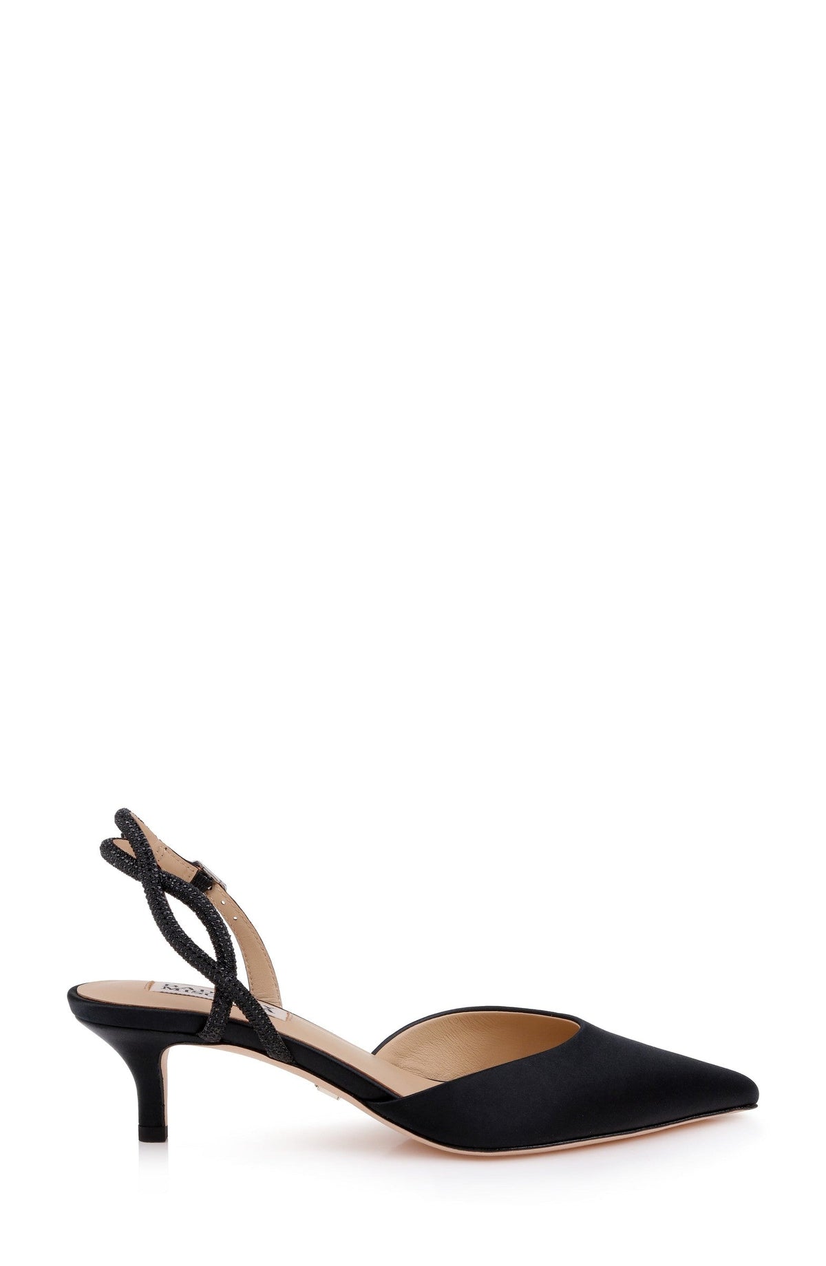 Yulianna Kitten Heel Slingback Pump