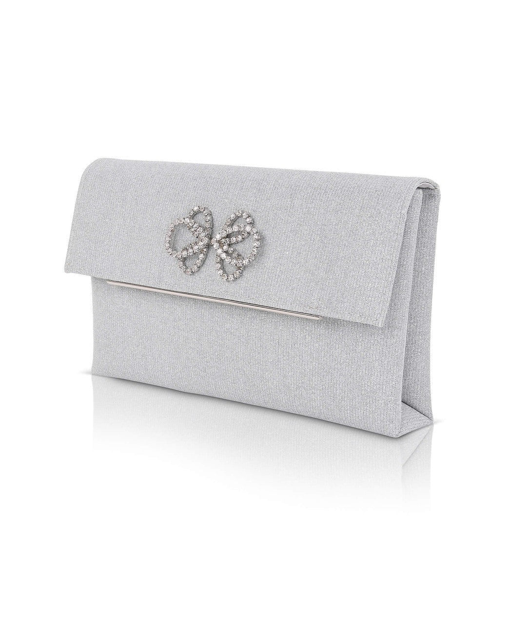 Alicia Sparkle Jacquard Envelope Clutch
