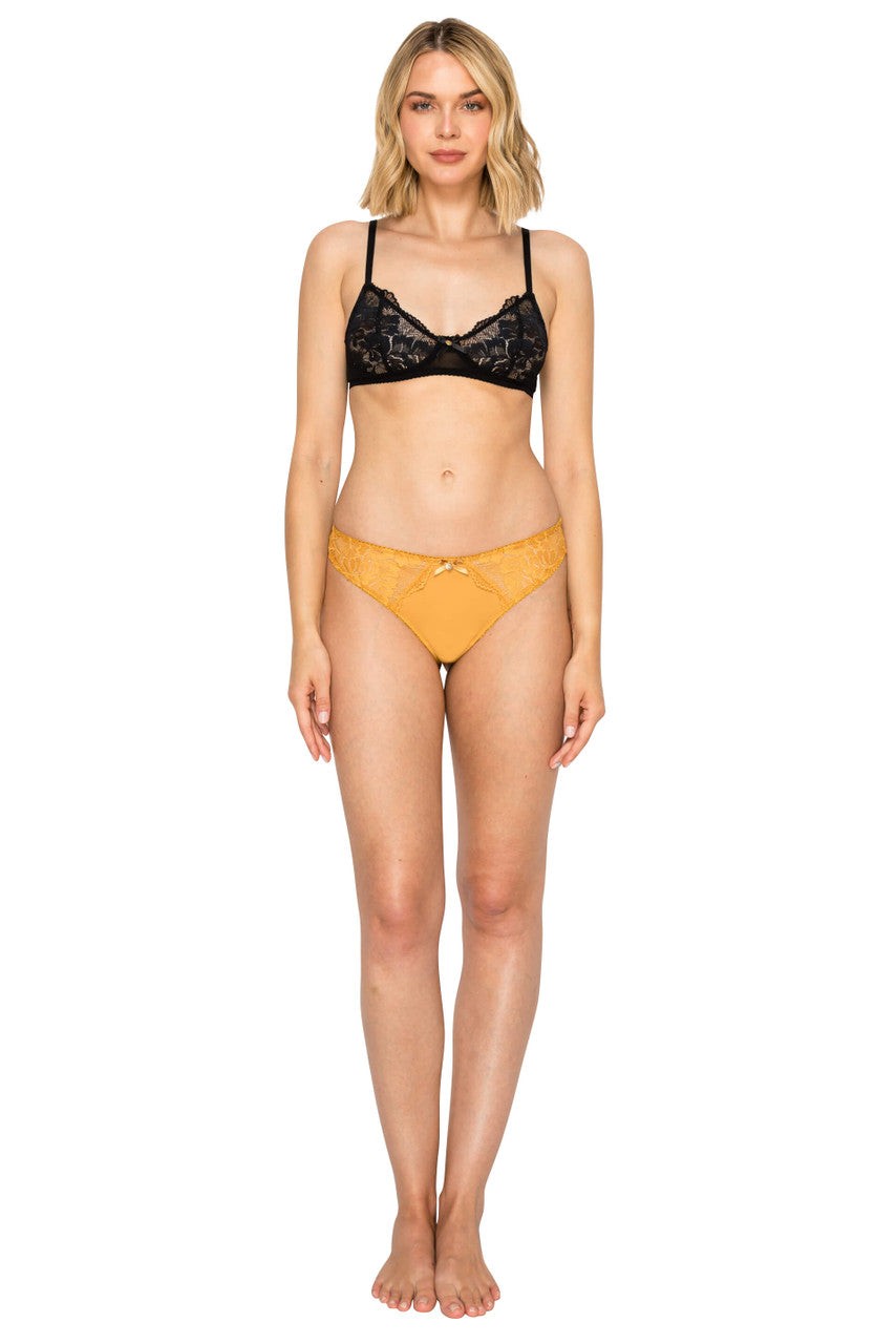 Luxe Floral Lace Thong