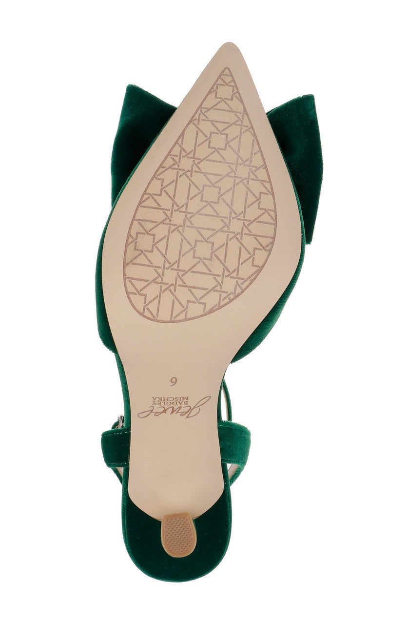 Yanna Satin Stiletto with Bow