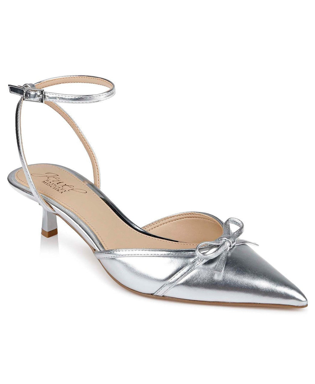 Talasia Pointed Toe Kitten Heels