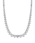 15CTTW Diamond Graduated Collar Necklace