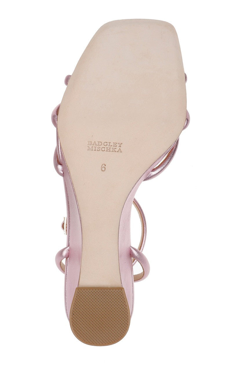 Luciana Knot Detail Wedge Sandal