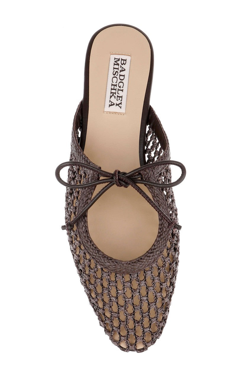 Xailee Woven Pointed Toe Mule