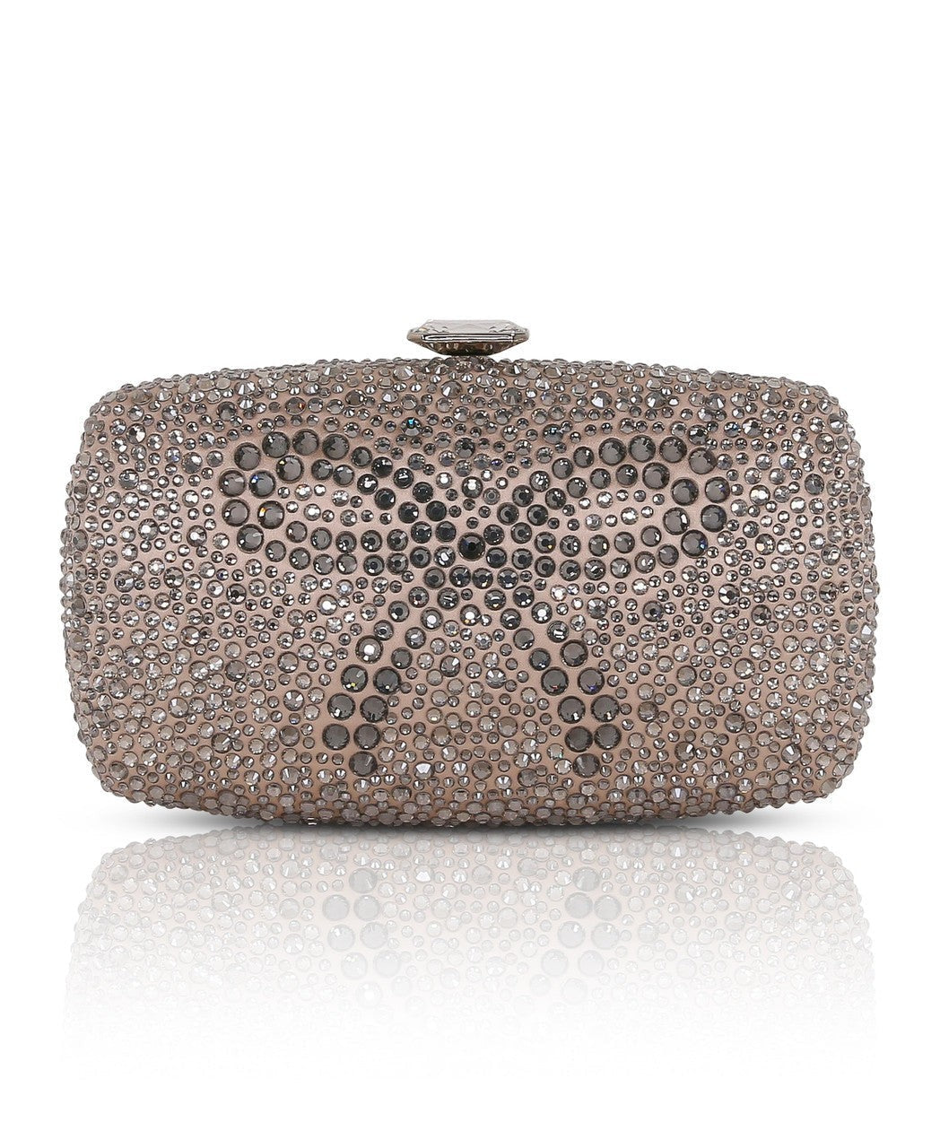 Sheena Crystal Box Clutch