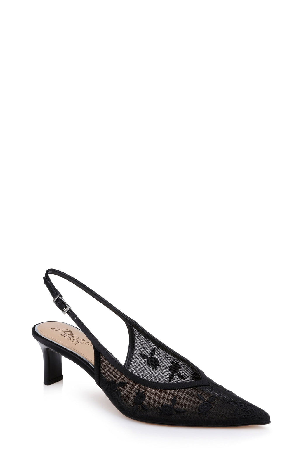 Zahra II Slingback Kitten Heel Pump