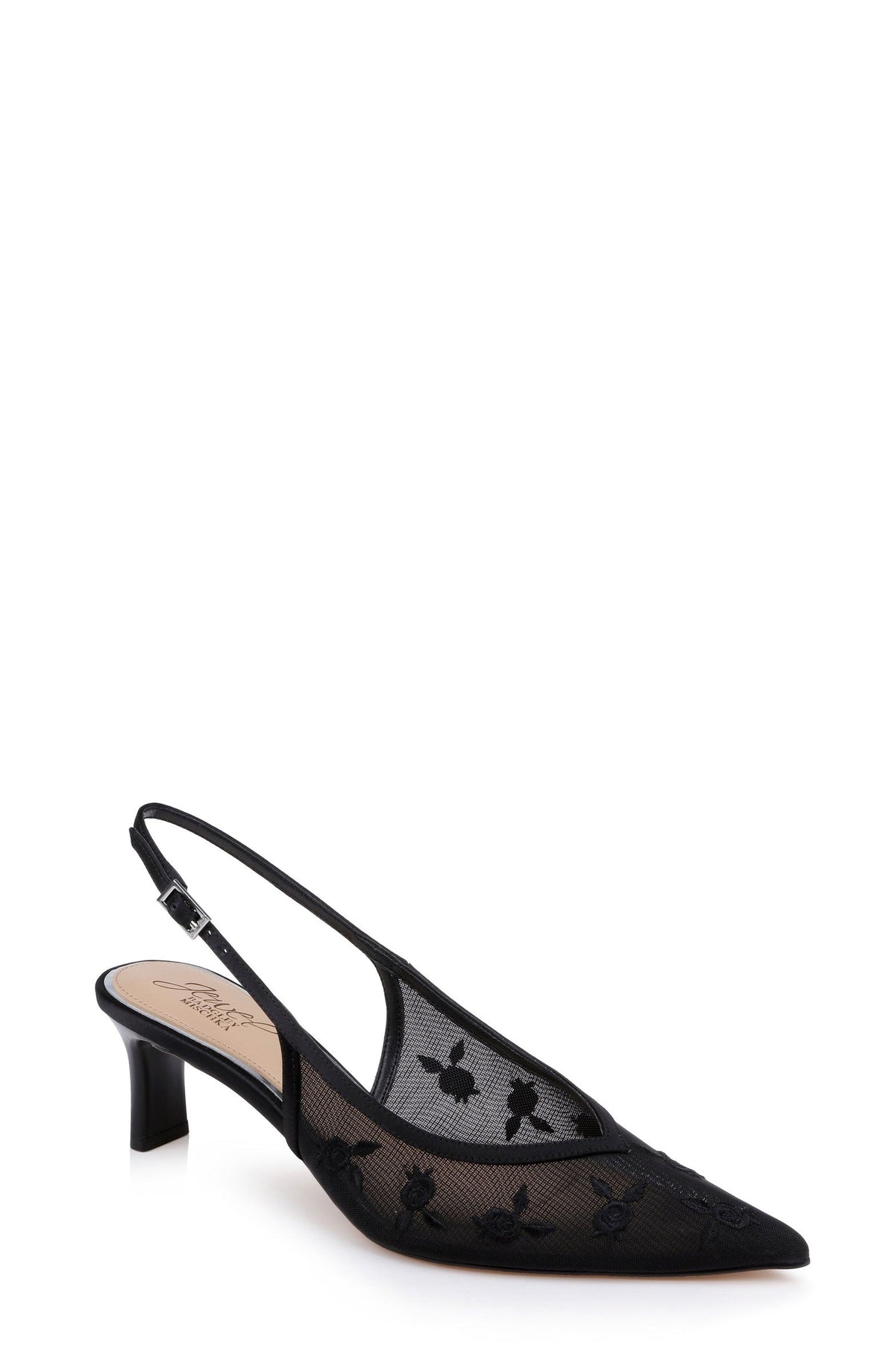 Zahra II Slingback Kitten Heel Pump