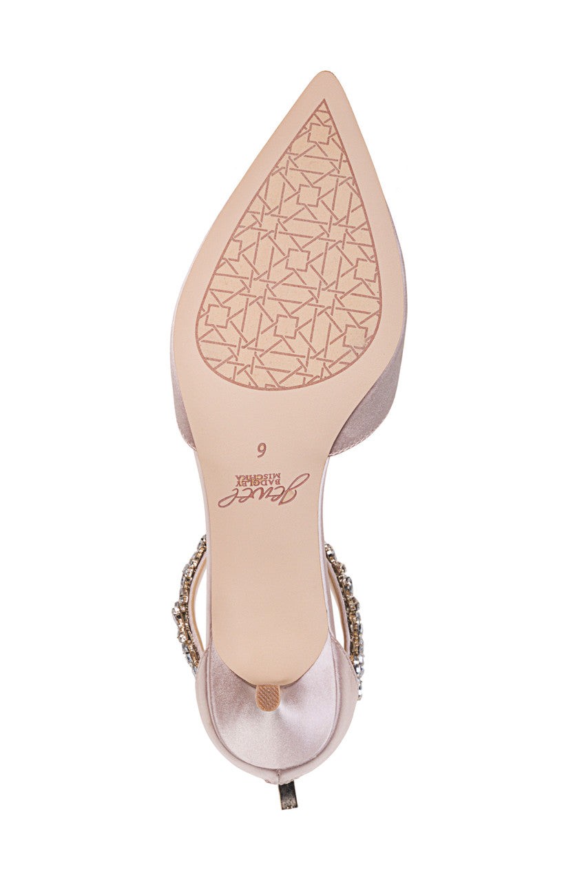 Robles Crystal Embellished Kitten Heel