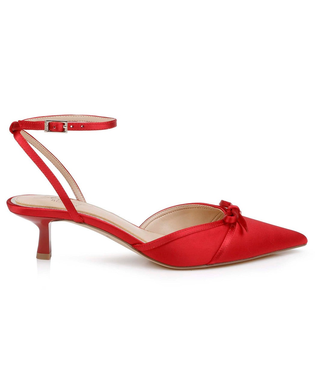 Talasia Pointed Toe Kitten Heels