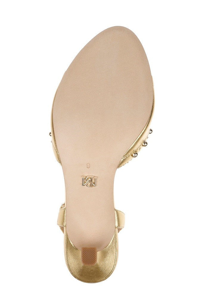 Giuliana Leather Ankle Strap Heels