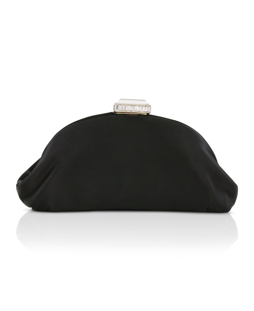 Leia Satin Pouch Clutch