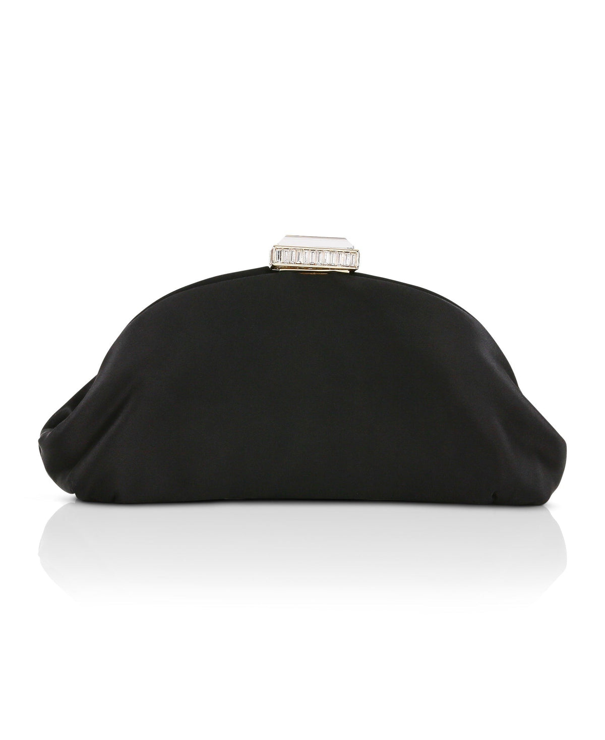 Leia Satin Pouch Clutch