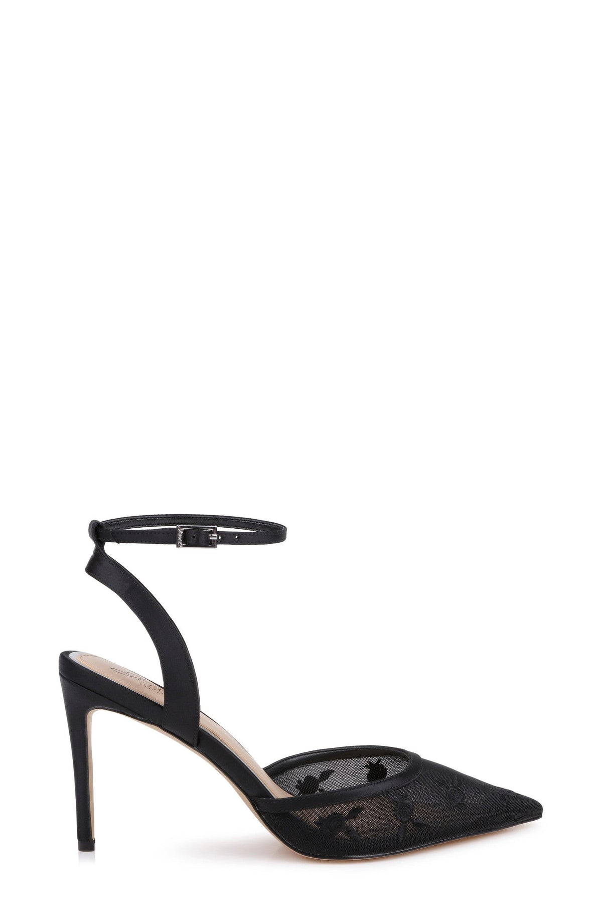 Zaida Pointed Toe Ankle Strap Pump