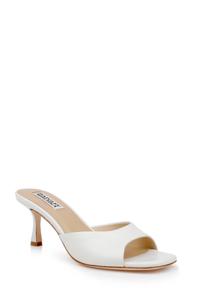 Draya Open Toe Mid Heel Mules