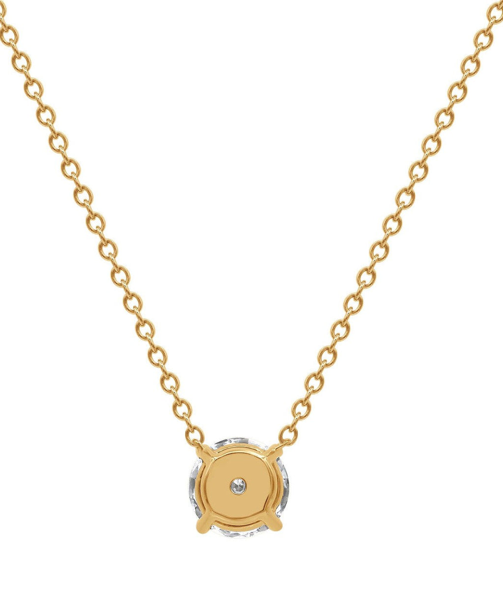 Diamond Pendant Solitaire Plus Necklace