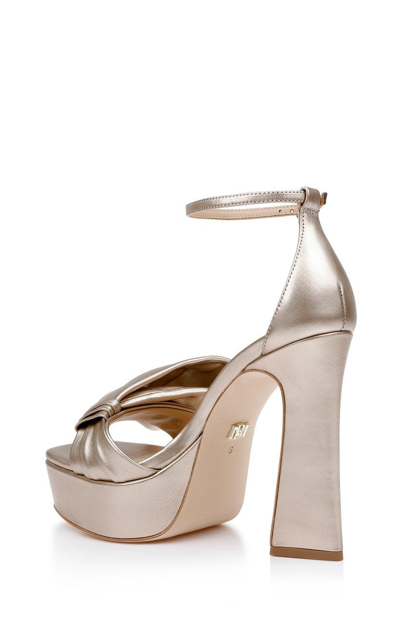 Alora Metallic Platform Sandals