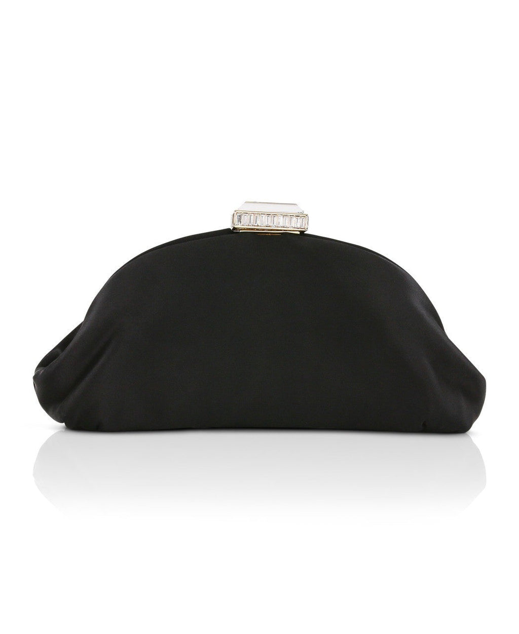 Leia Satin Pouch Clutch