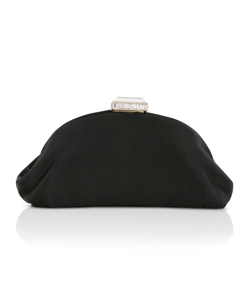 Leia Satin Pouch Clutch